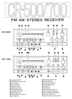 Yamaha CR-500 - Schematic 